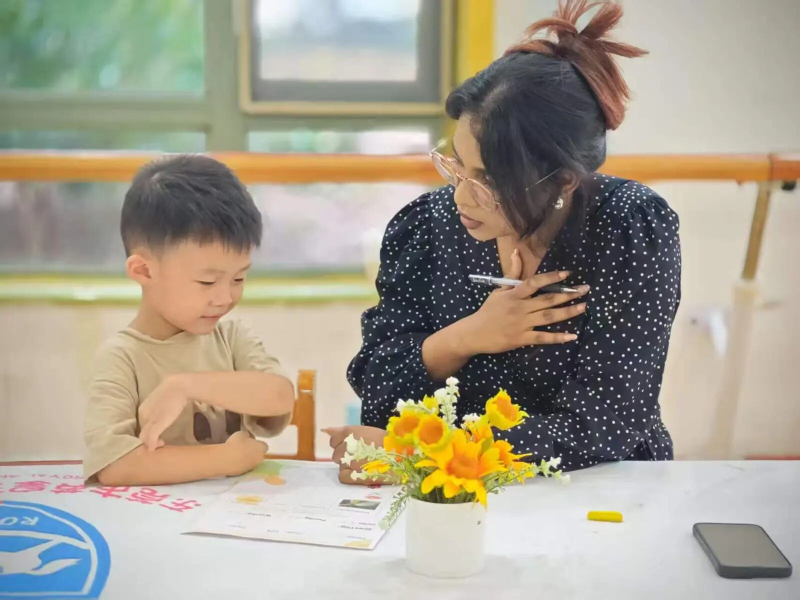 Patient, individual guidance that helps young learners find their voice